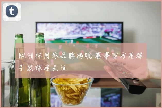 欧洲杯用球品牌揭晓 赛事官方用球引发球迷关注